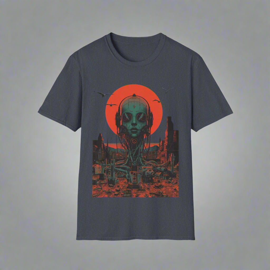 T-shirt with alien design