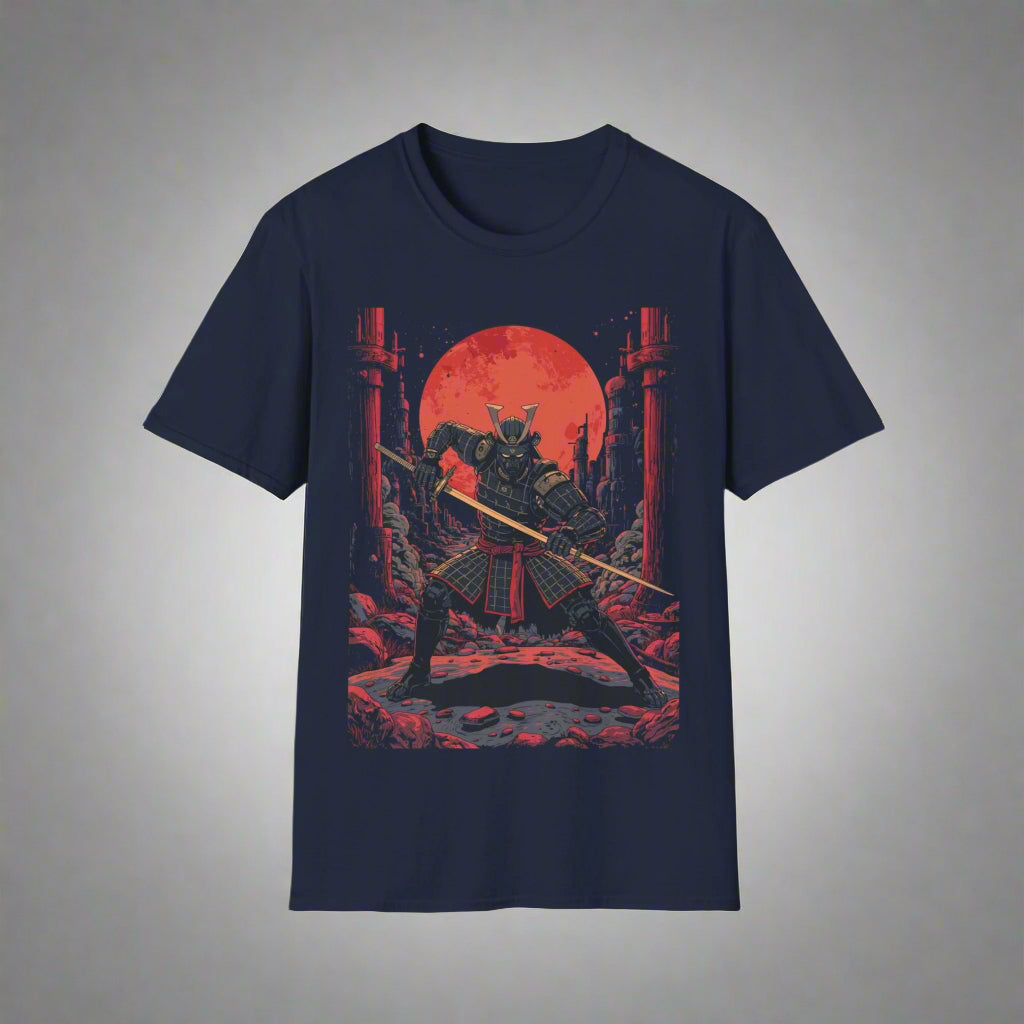 Midnight Steel Samurai T-shirt
