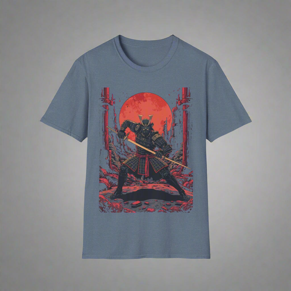 Midnight Steel Samurai T-shirt