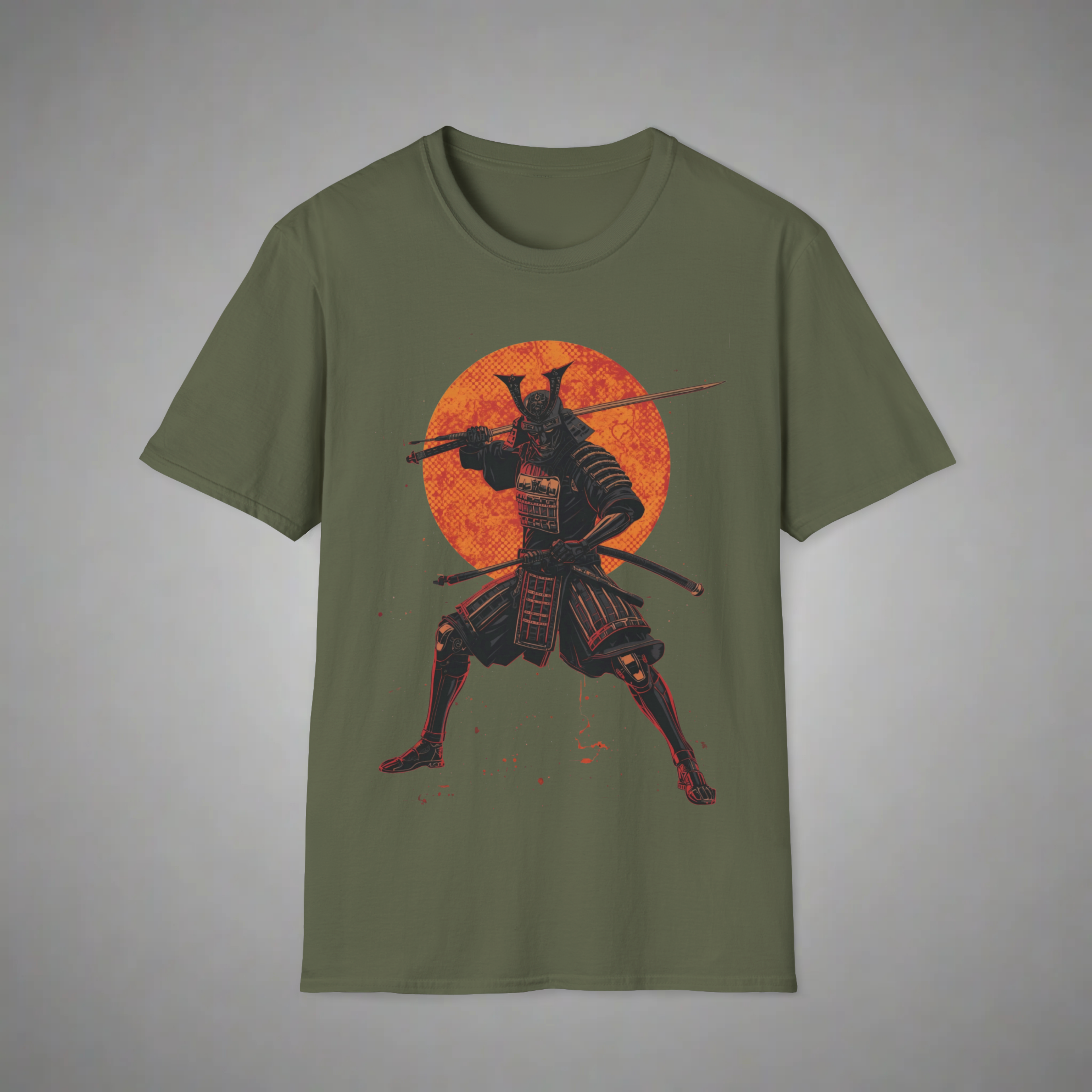 Crimson Moon Warrior T-Shirt