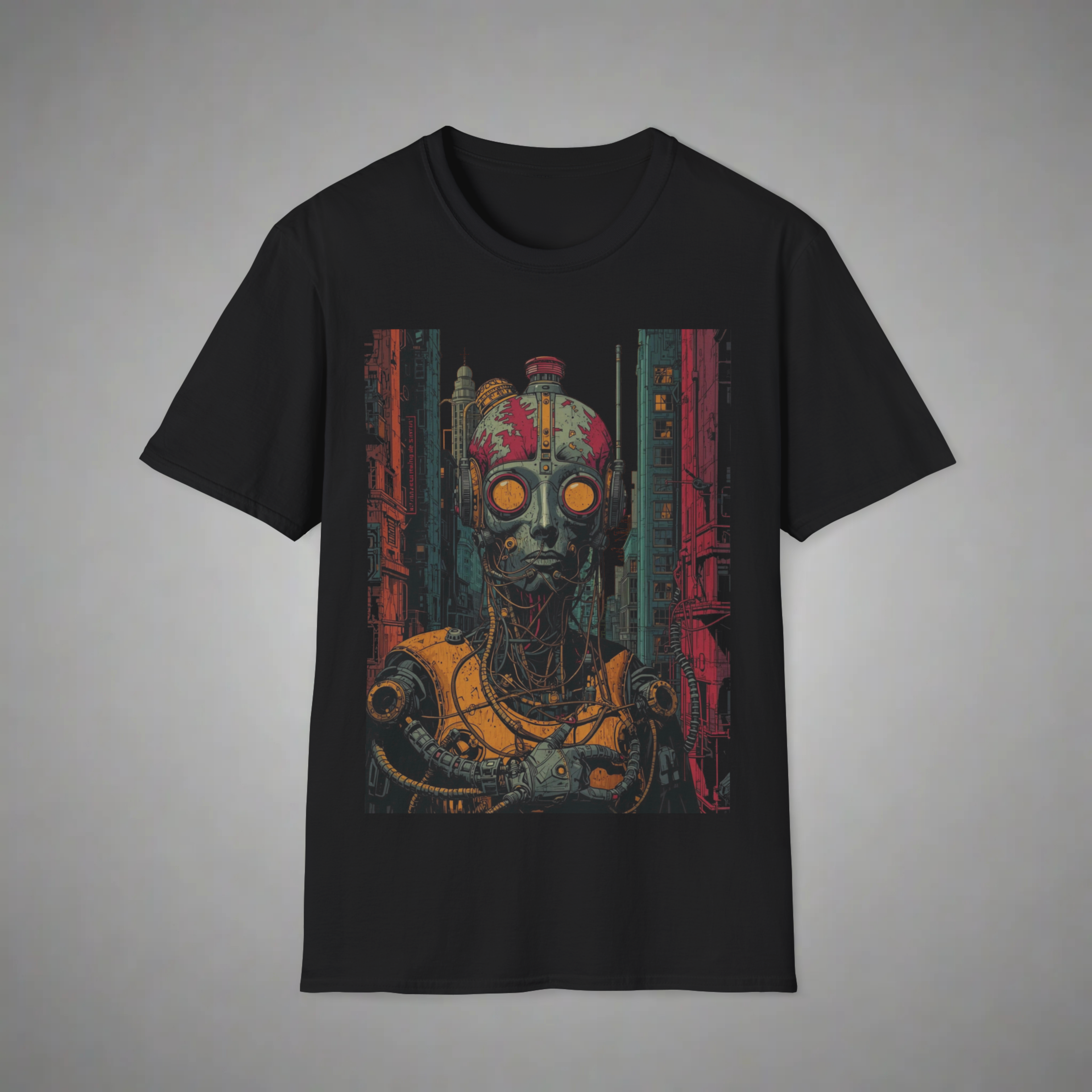 Dystopian Cyborg Punk T-Shirt