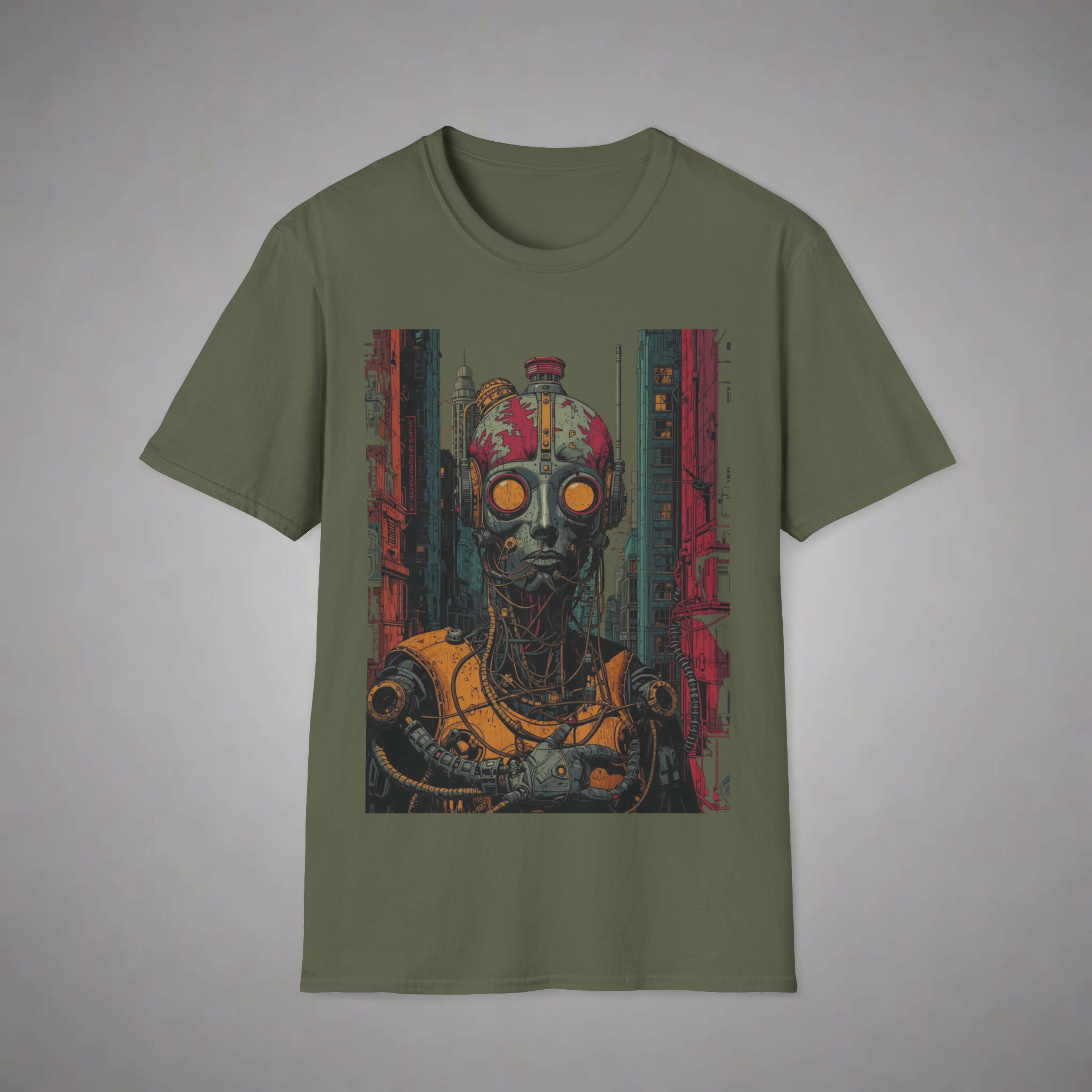 Dystopian Cyborg Punk T-Shirt
