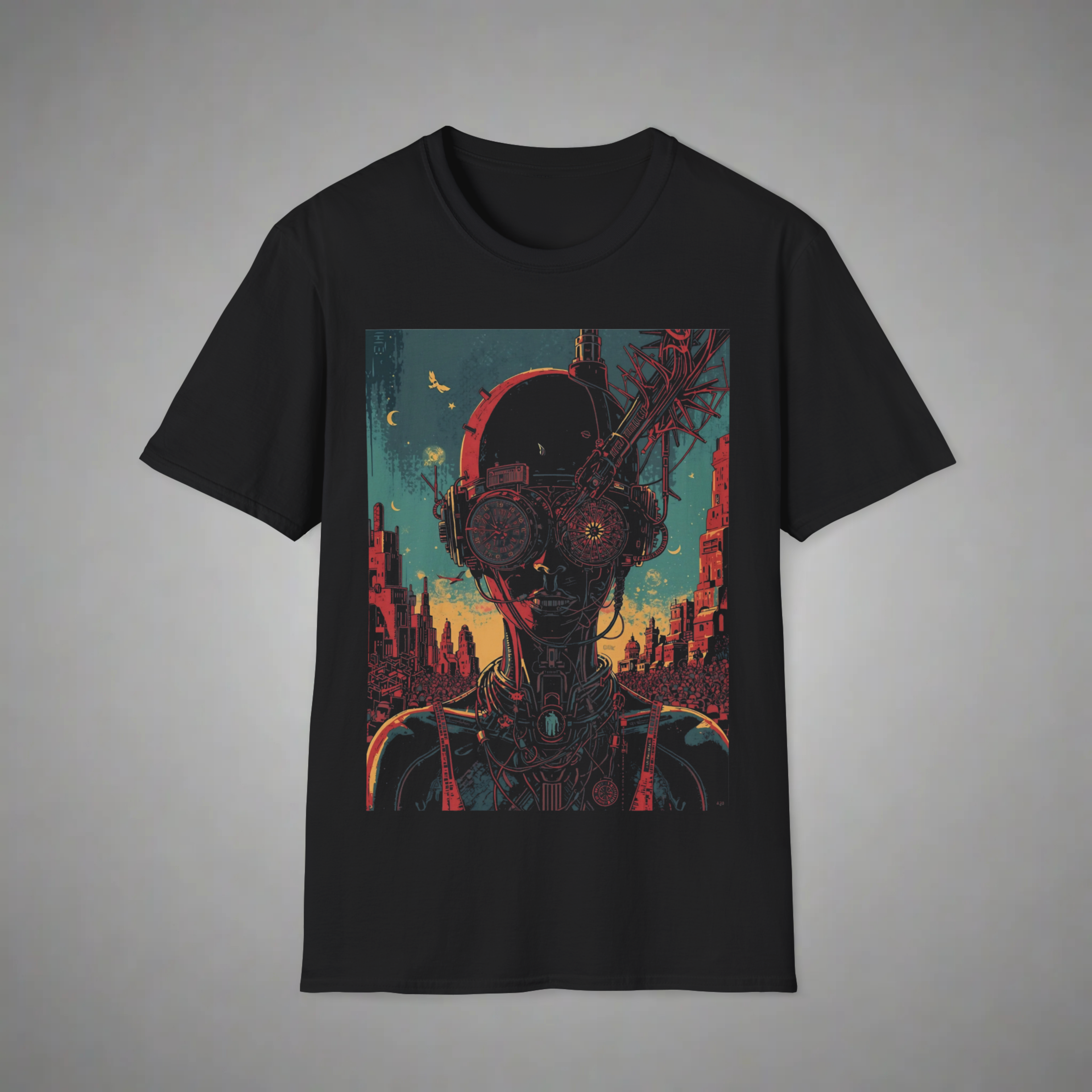 Future Dystopia Glitch T-Shirt