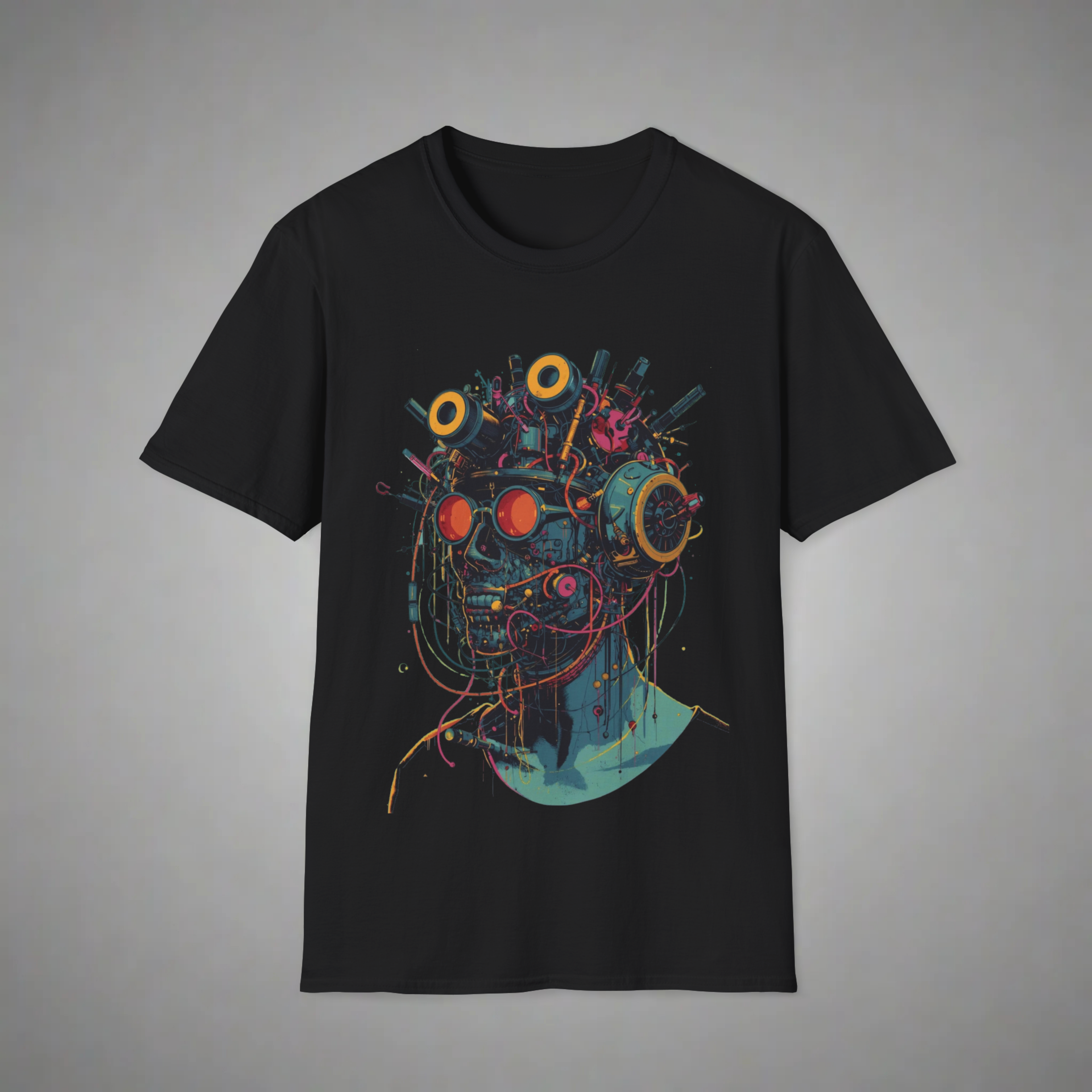 Futuristic Wired Nerd T-Shirt