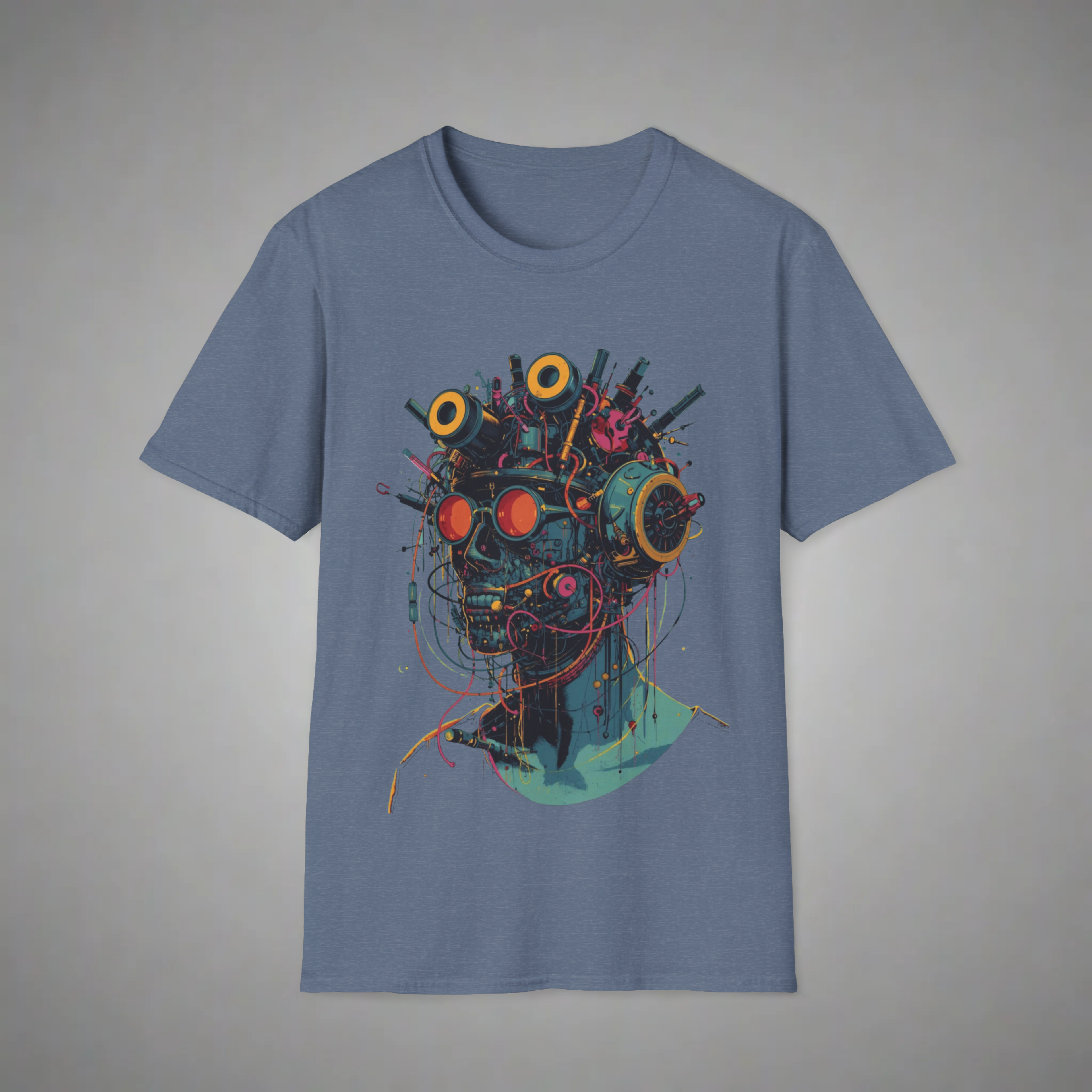 Futuristic Wired Nerd T-Shirt