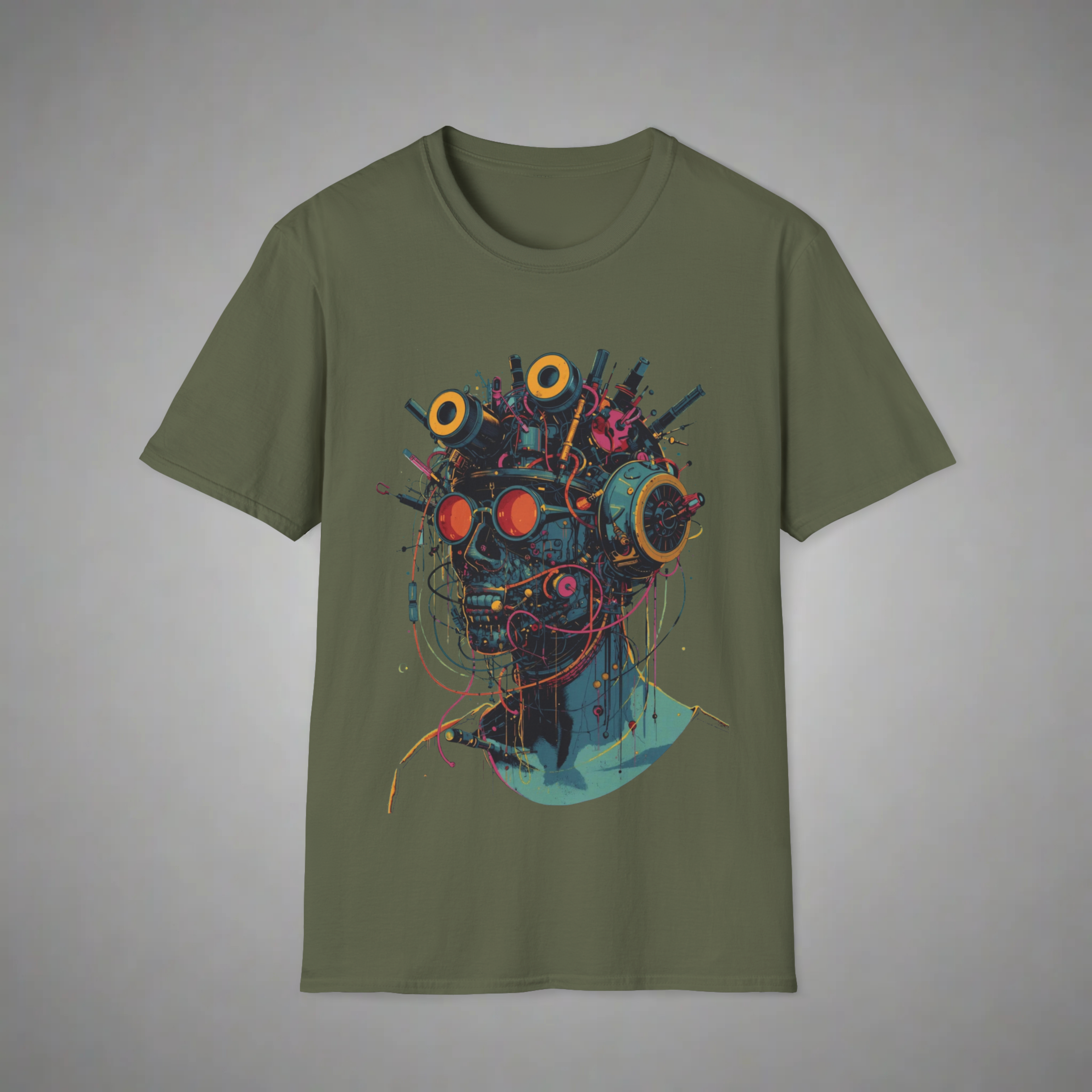 Futuristic Wired Nerd T-Shirt