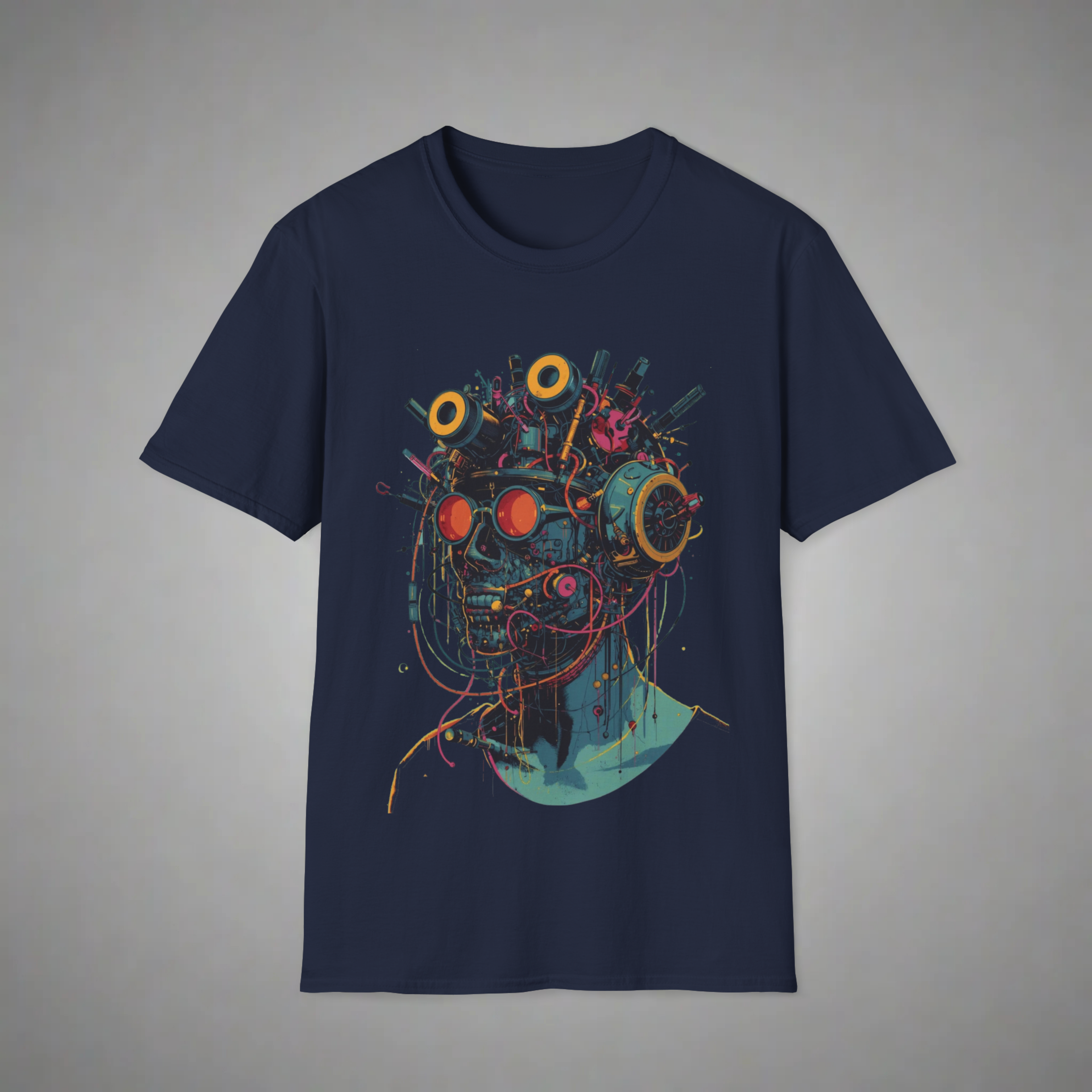 Futuristic Wired Nerd T-Shirt