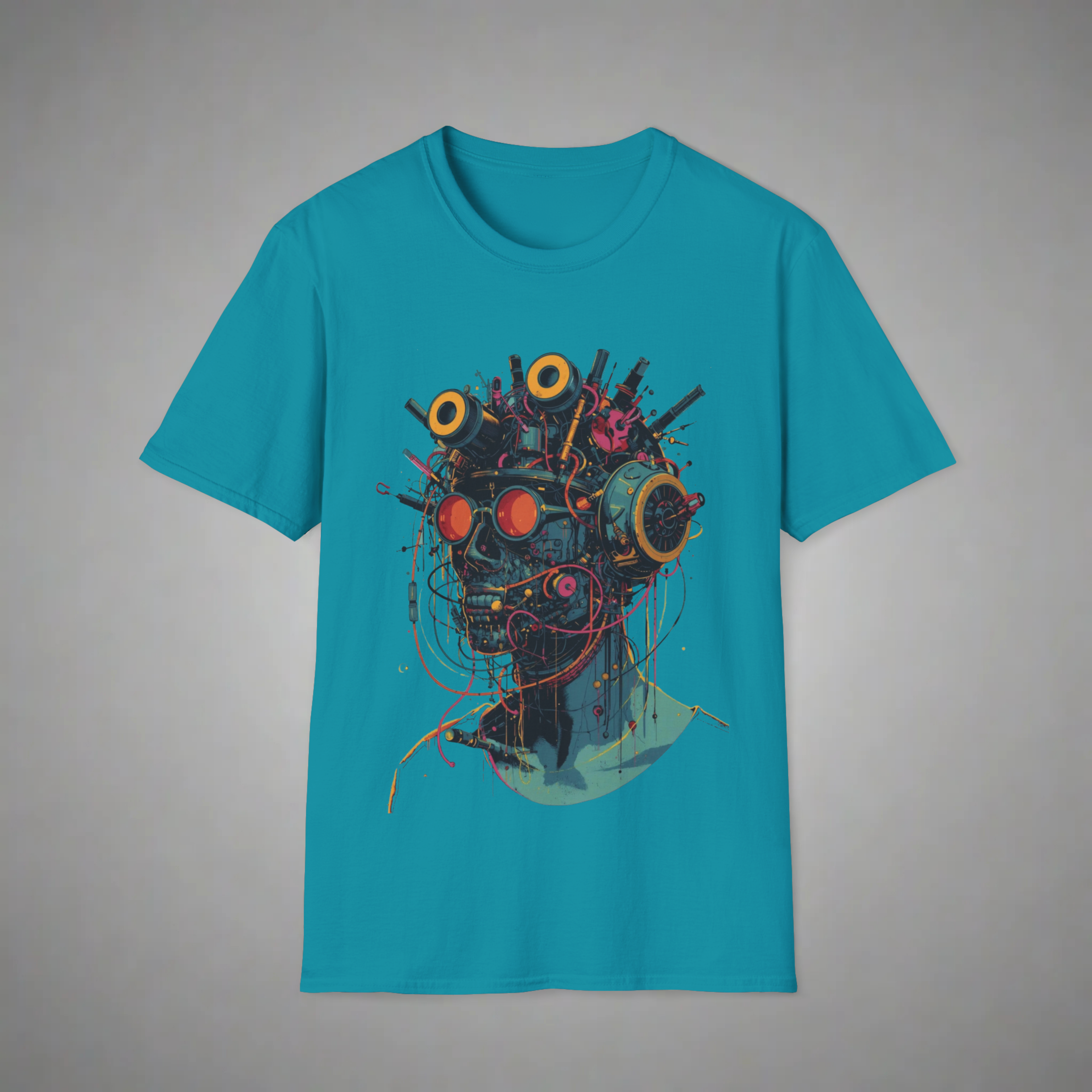 Futuristic Wired Nerd T-Shirt