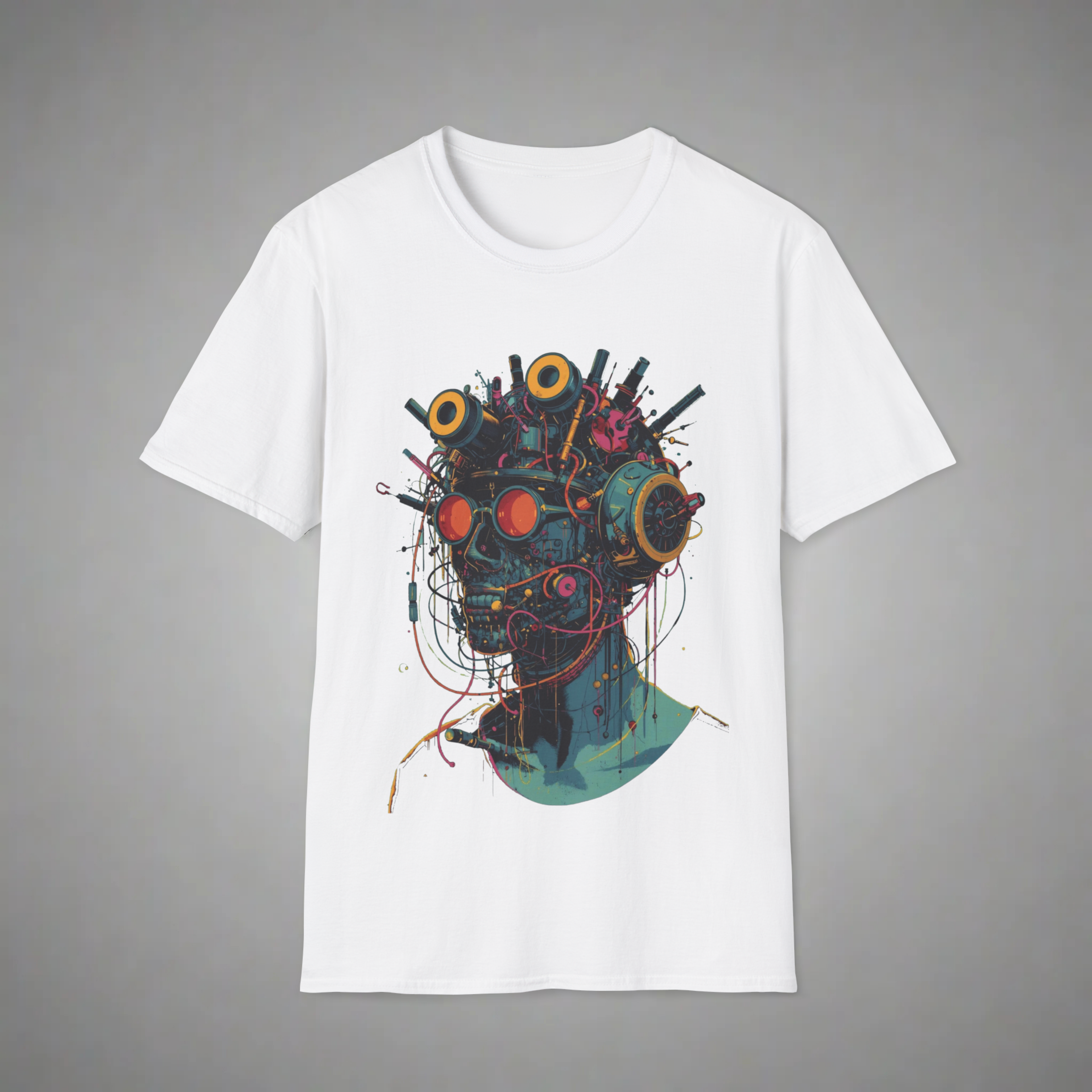 Futuristic Wired Nerd T-Shirt