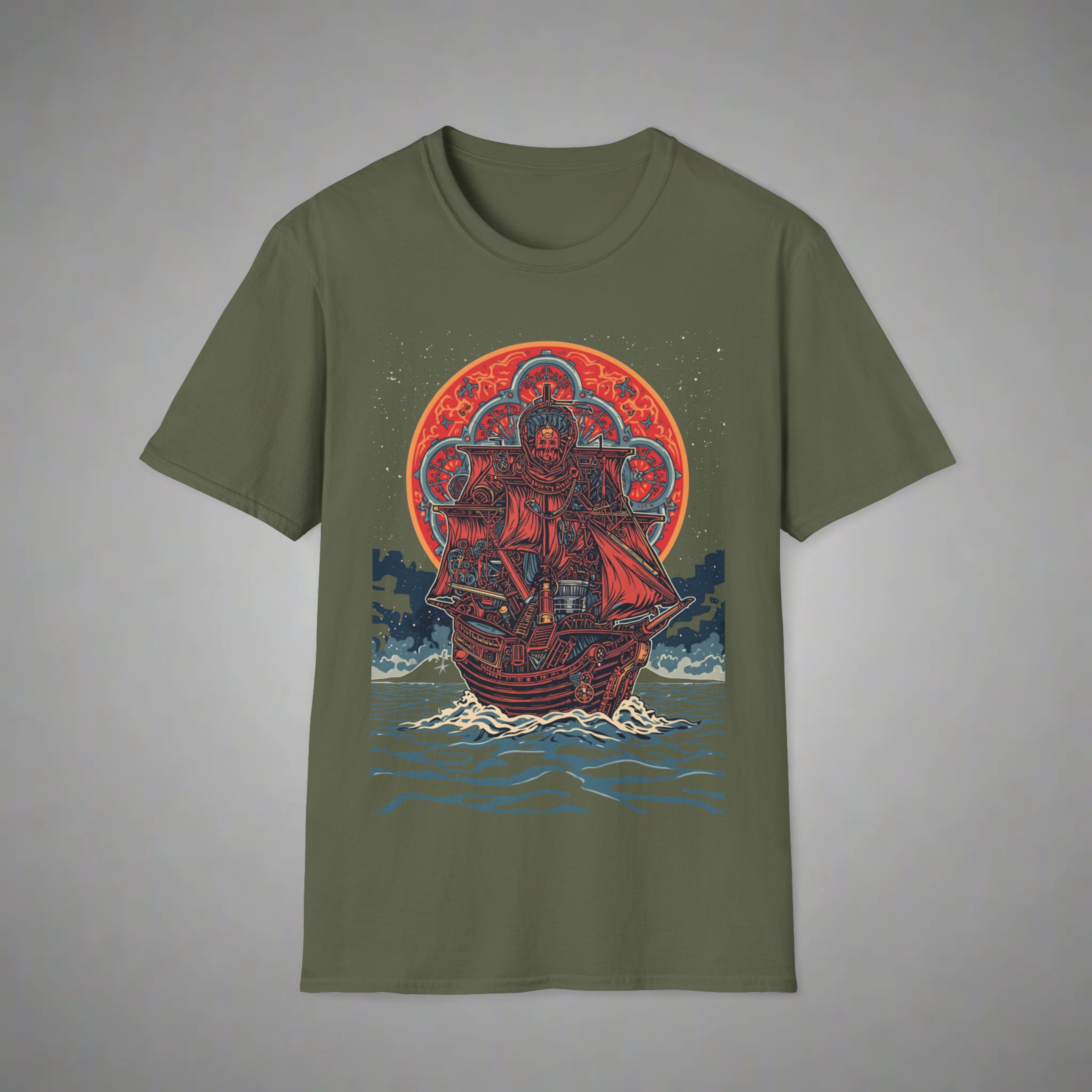 Mystical Ghost Ship T-Shirt