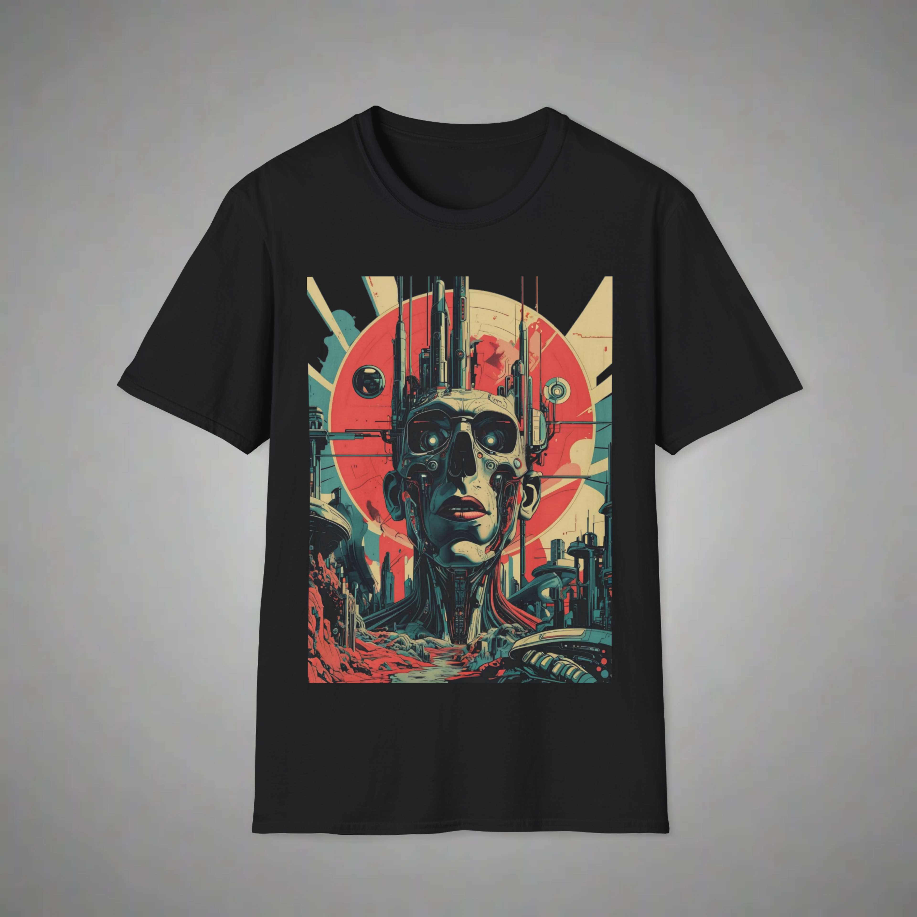 Retro-Futuristic Overlord T-Shirt