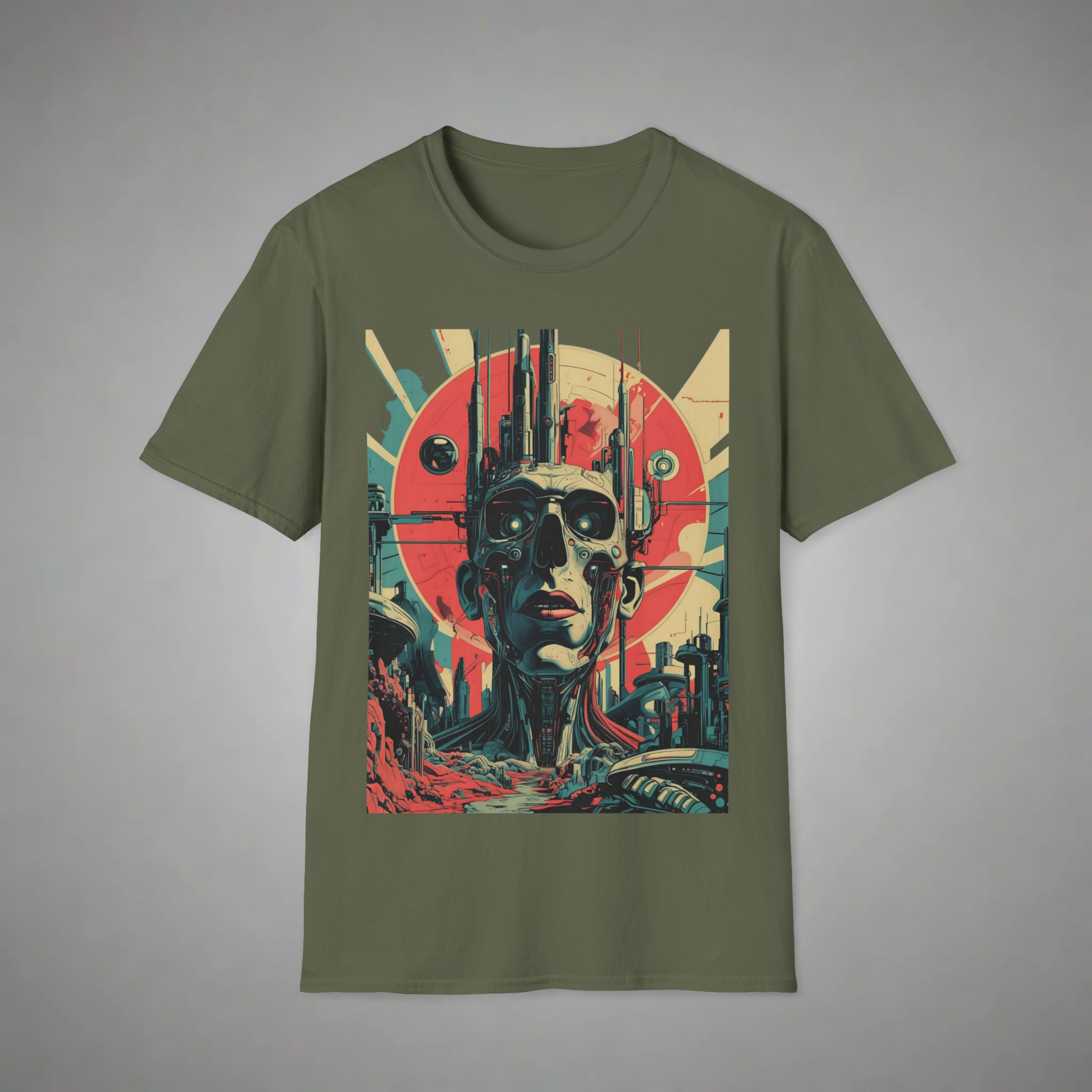 Retro-Futuristic Overlord T-Shirt