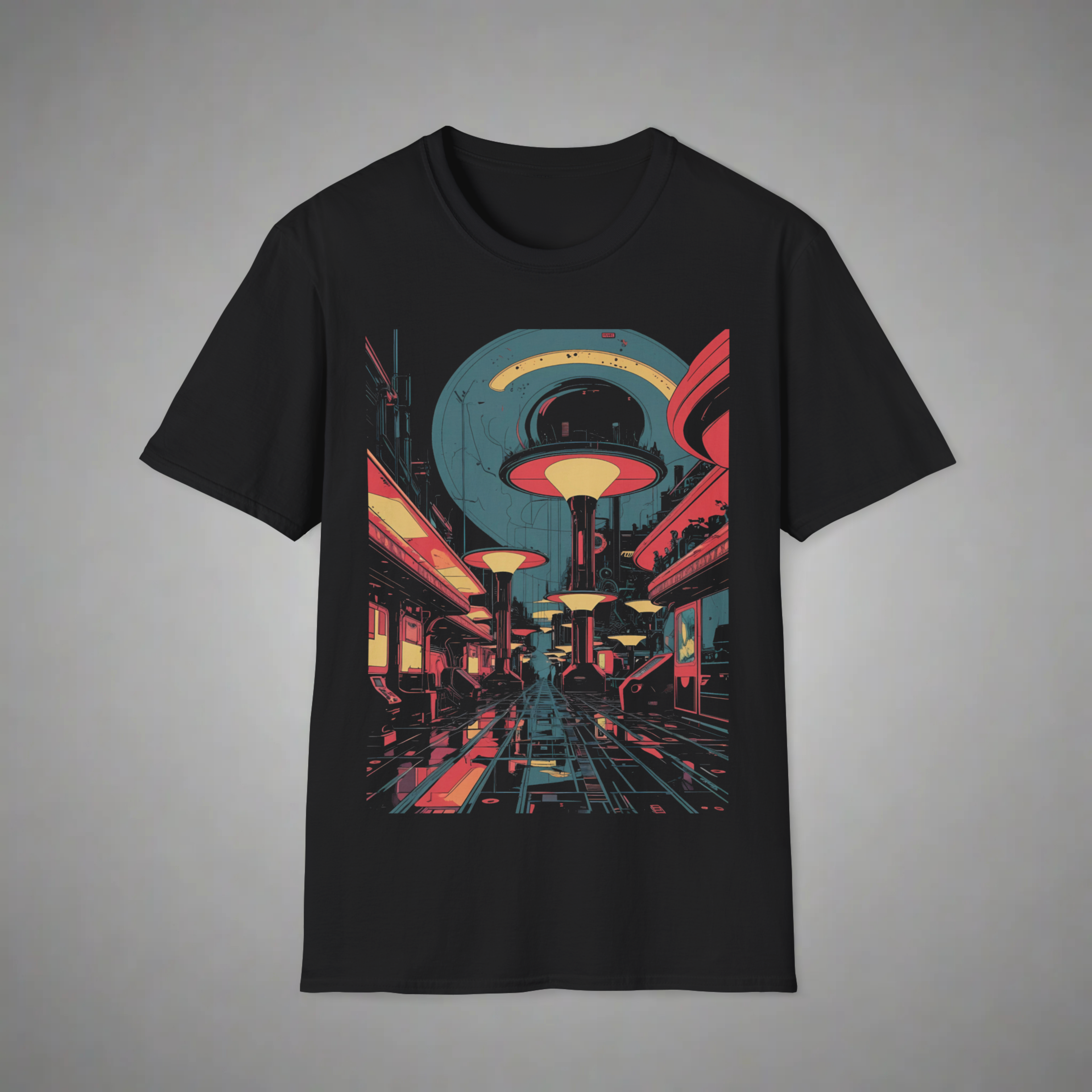 Retro Cyber City T-Shirt