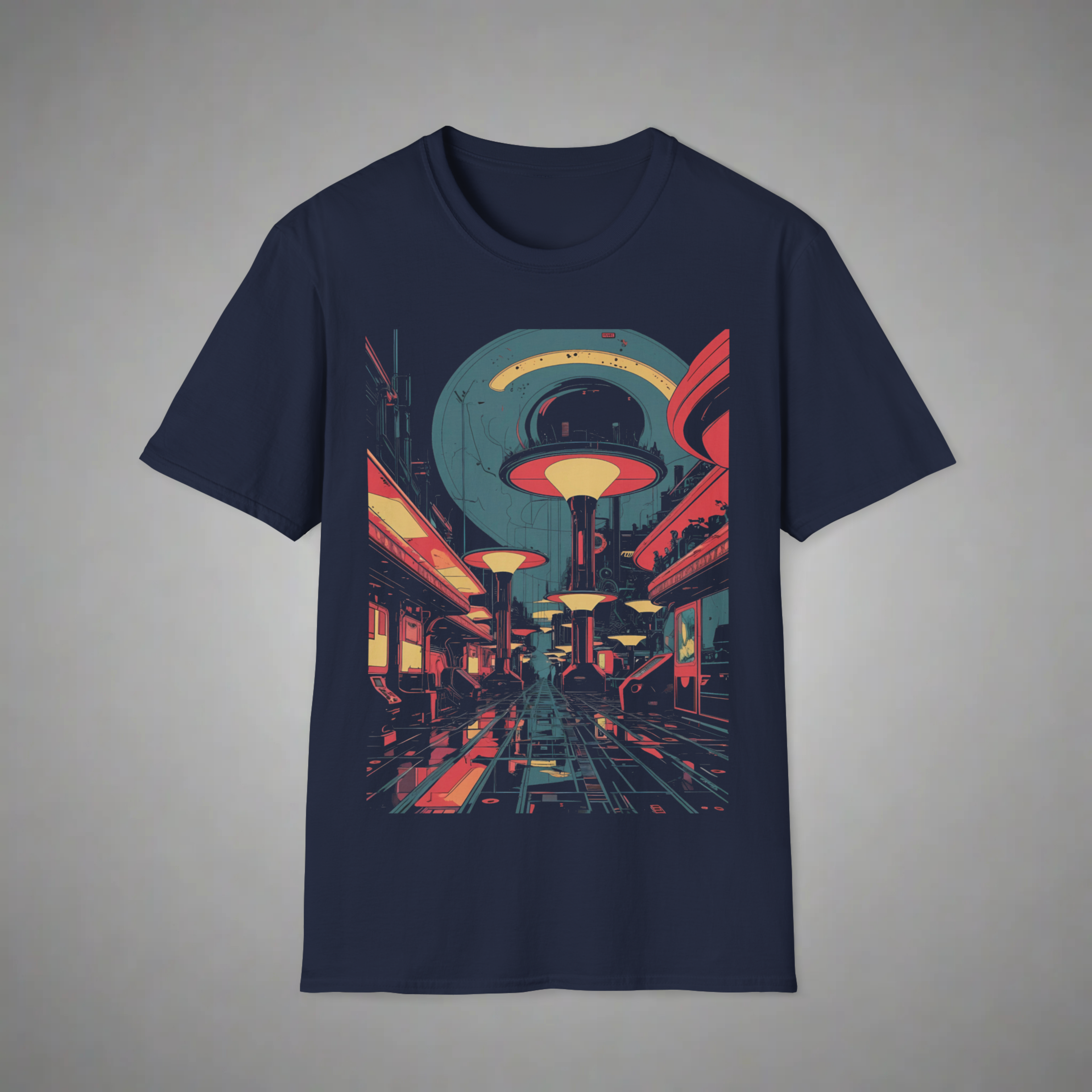Retro Cyber City T-Shirt