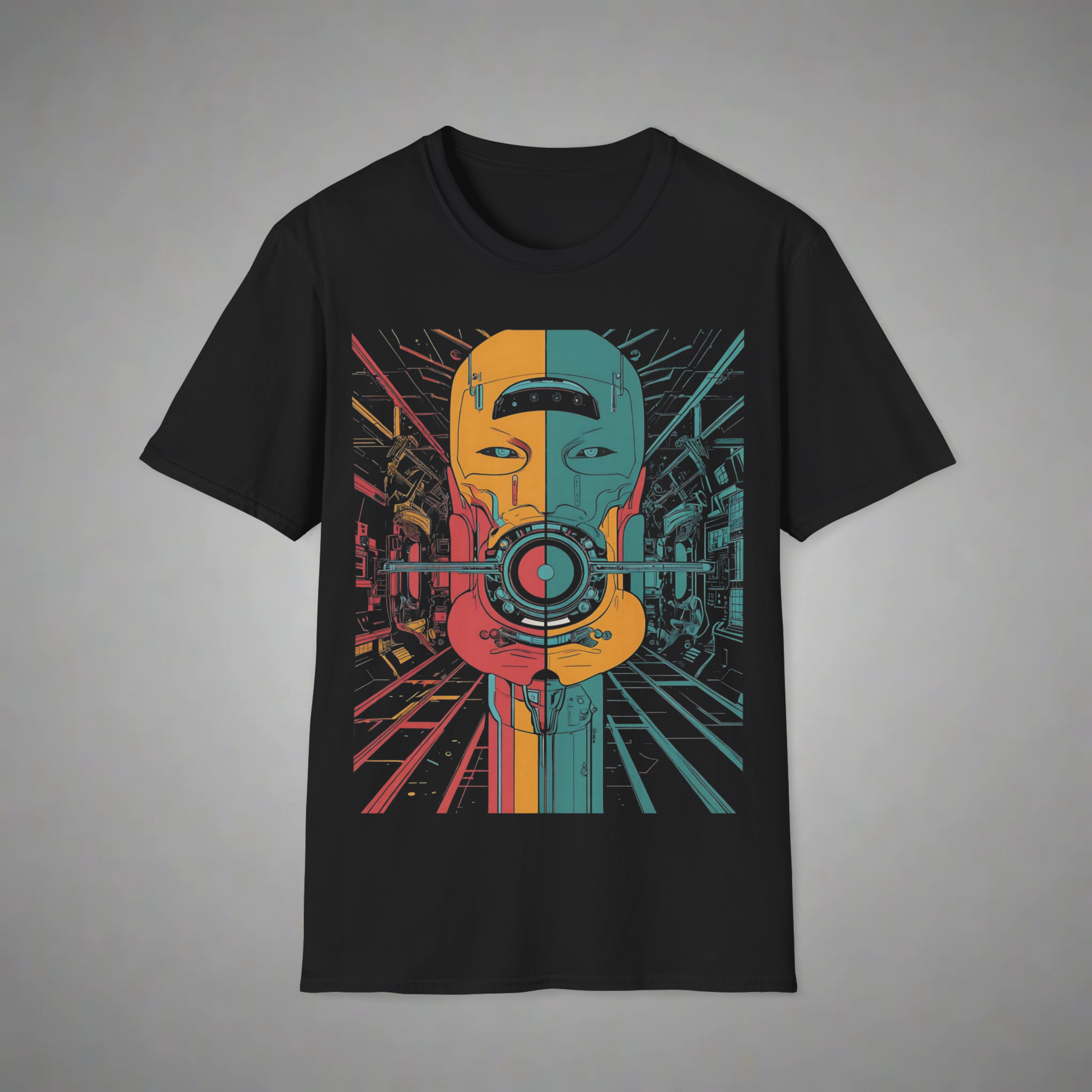 Retro Cybernetic Drifter T-Shirt