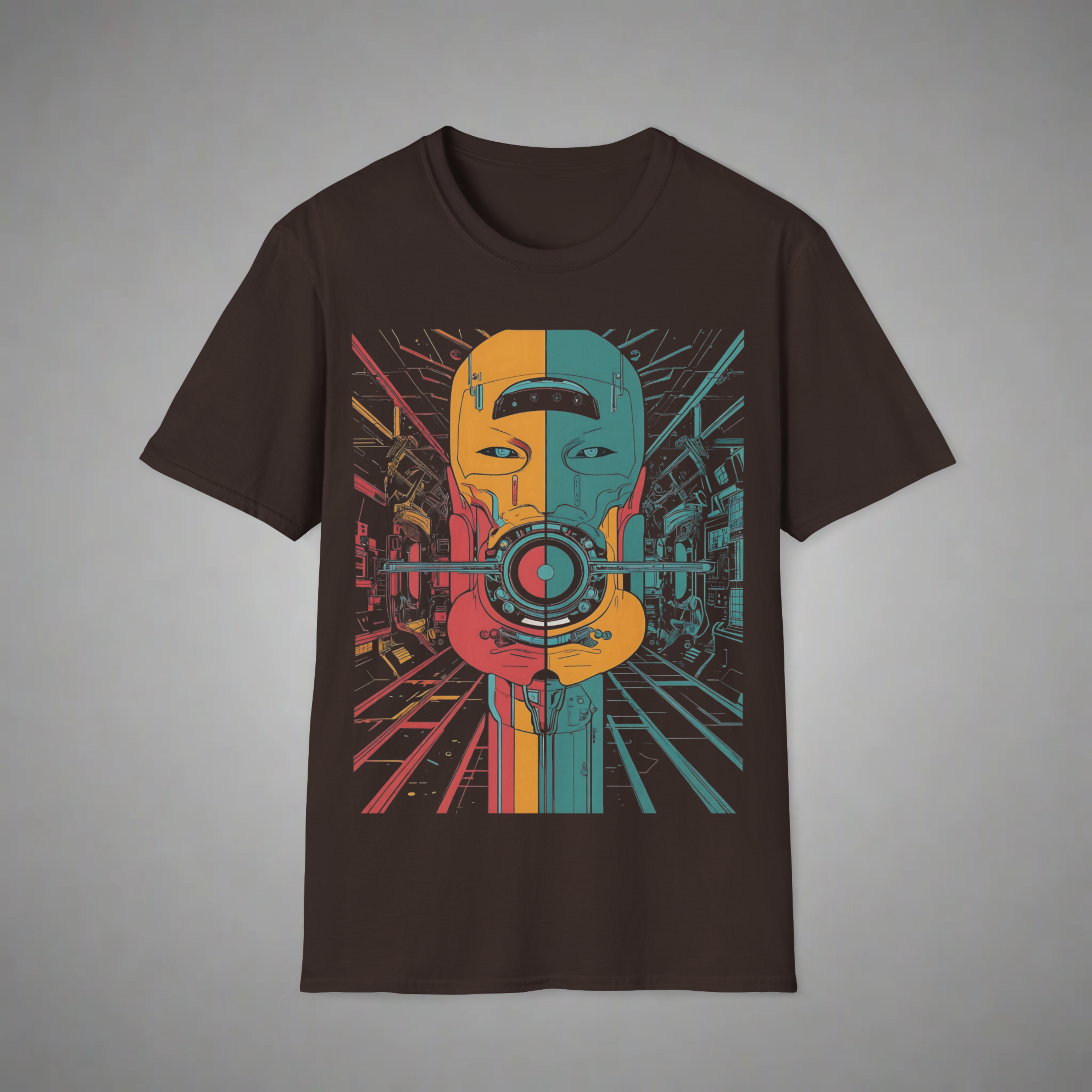 Retro Cybernetic Drifter T-Shirt