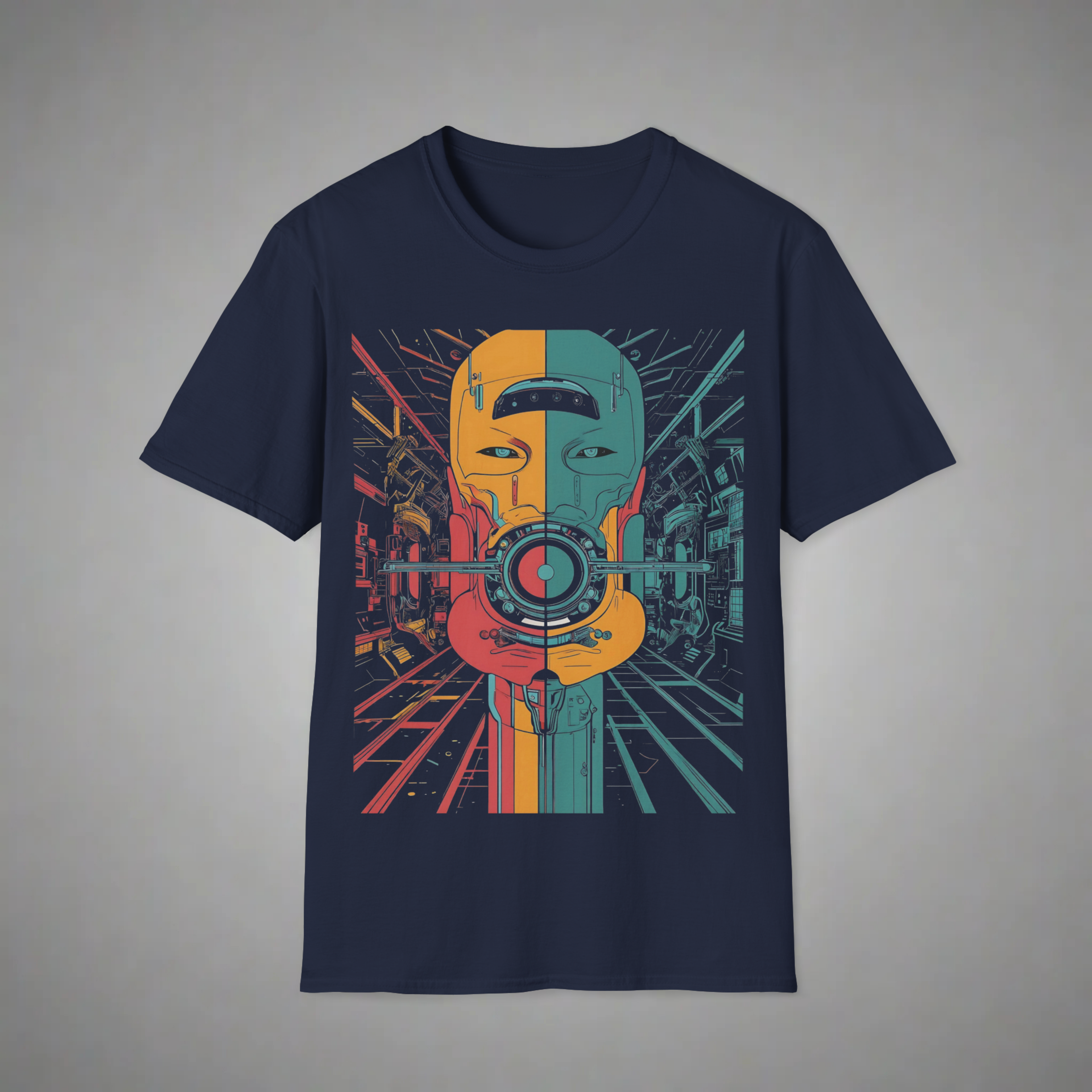 Retro Cybernetic Drifter T-Shirt