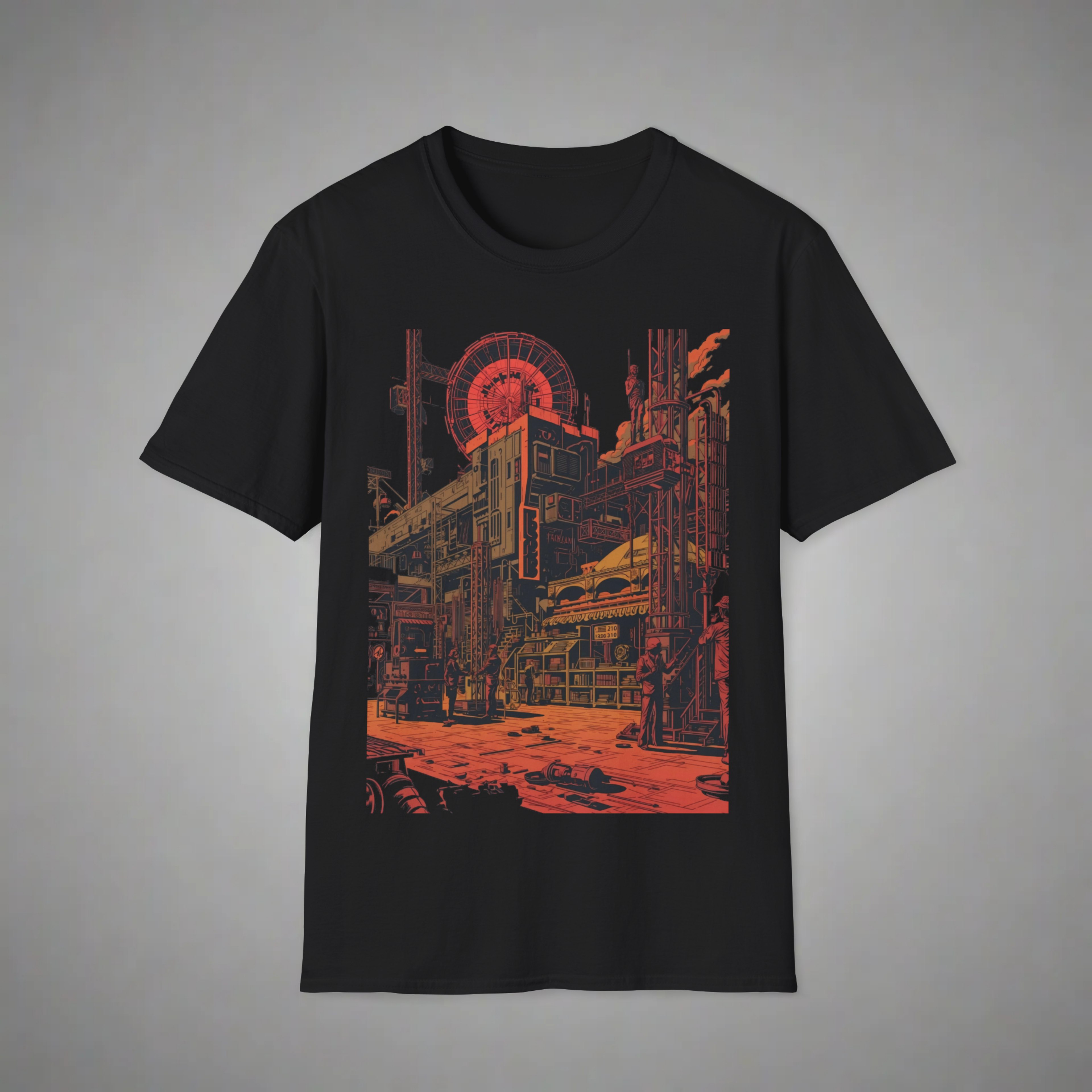 Retro Industrialization T-Shirt