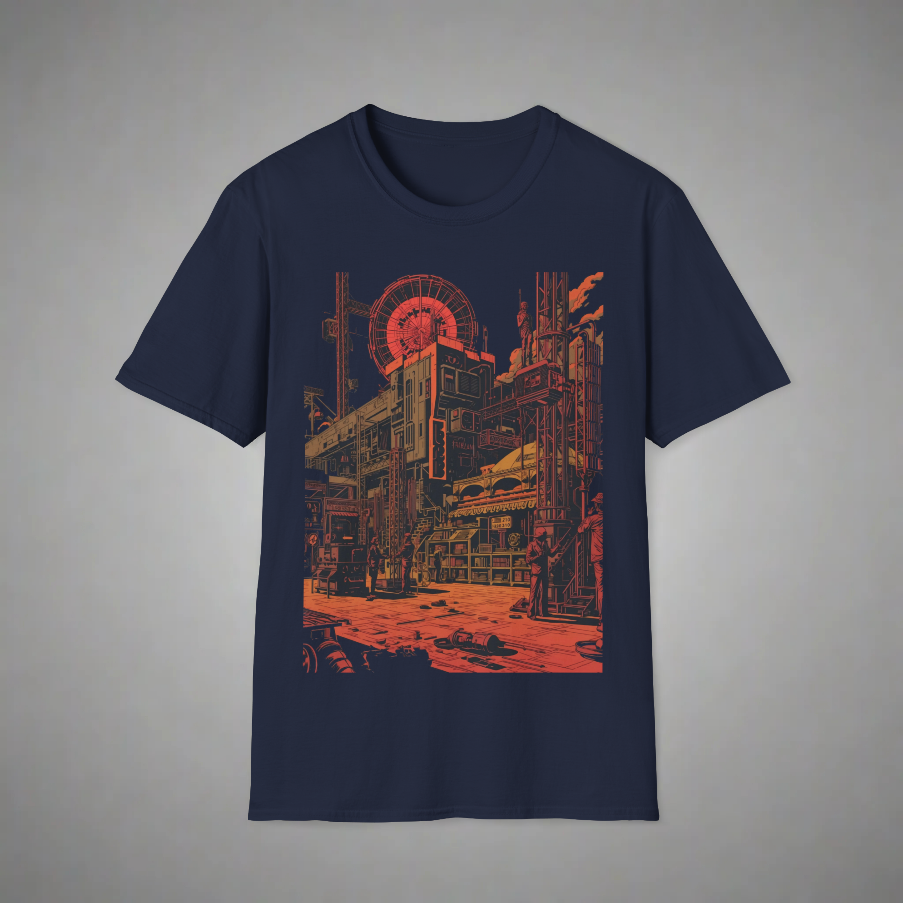Retro Industrialization T-Shirt