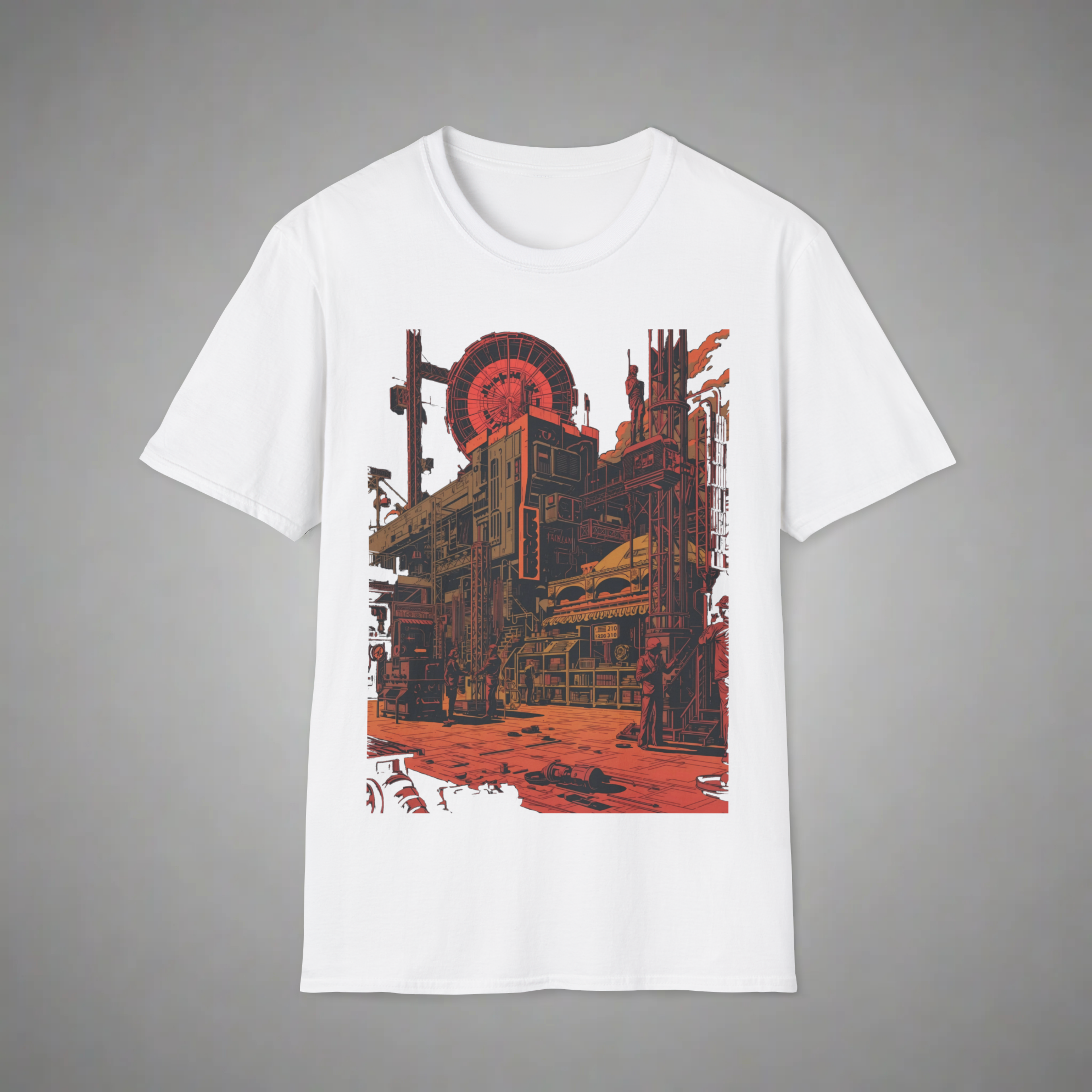 Retro Industrialization T-Shirt