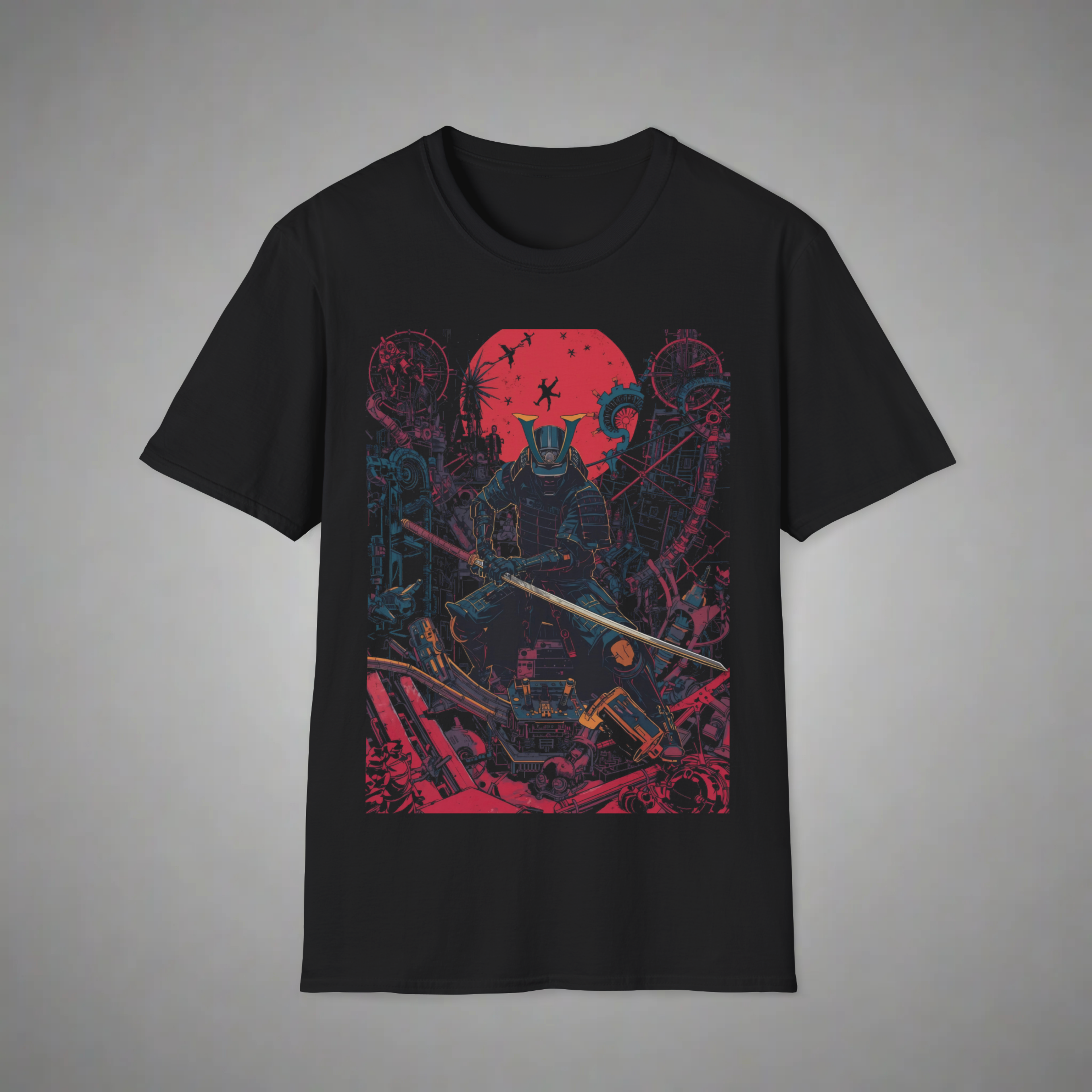 Samurai of Cyber Chaos T-Shirt
