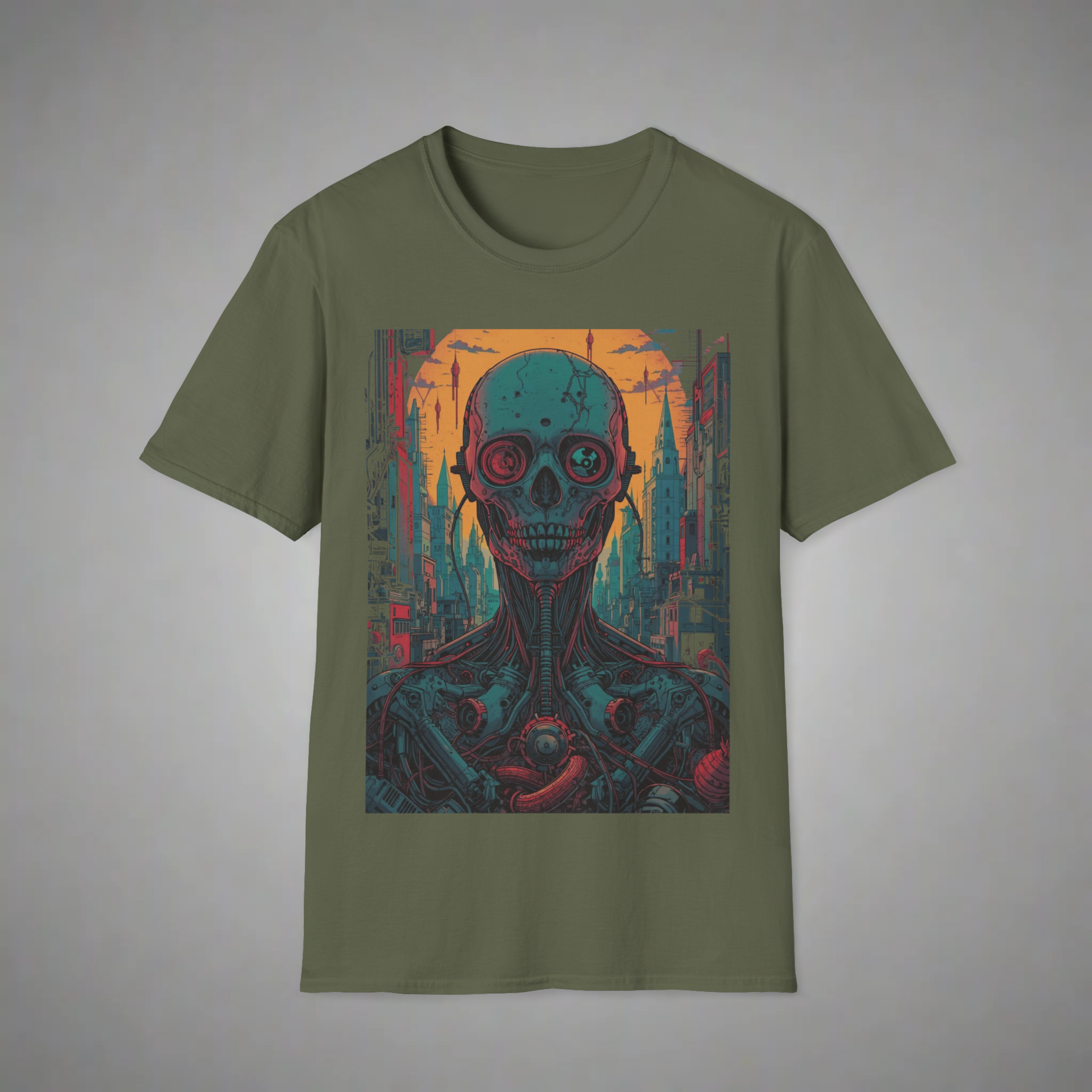 Synthetic Skull Dominion T-Shirt