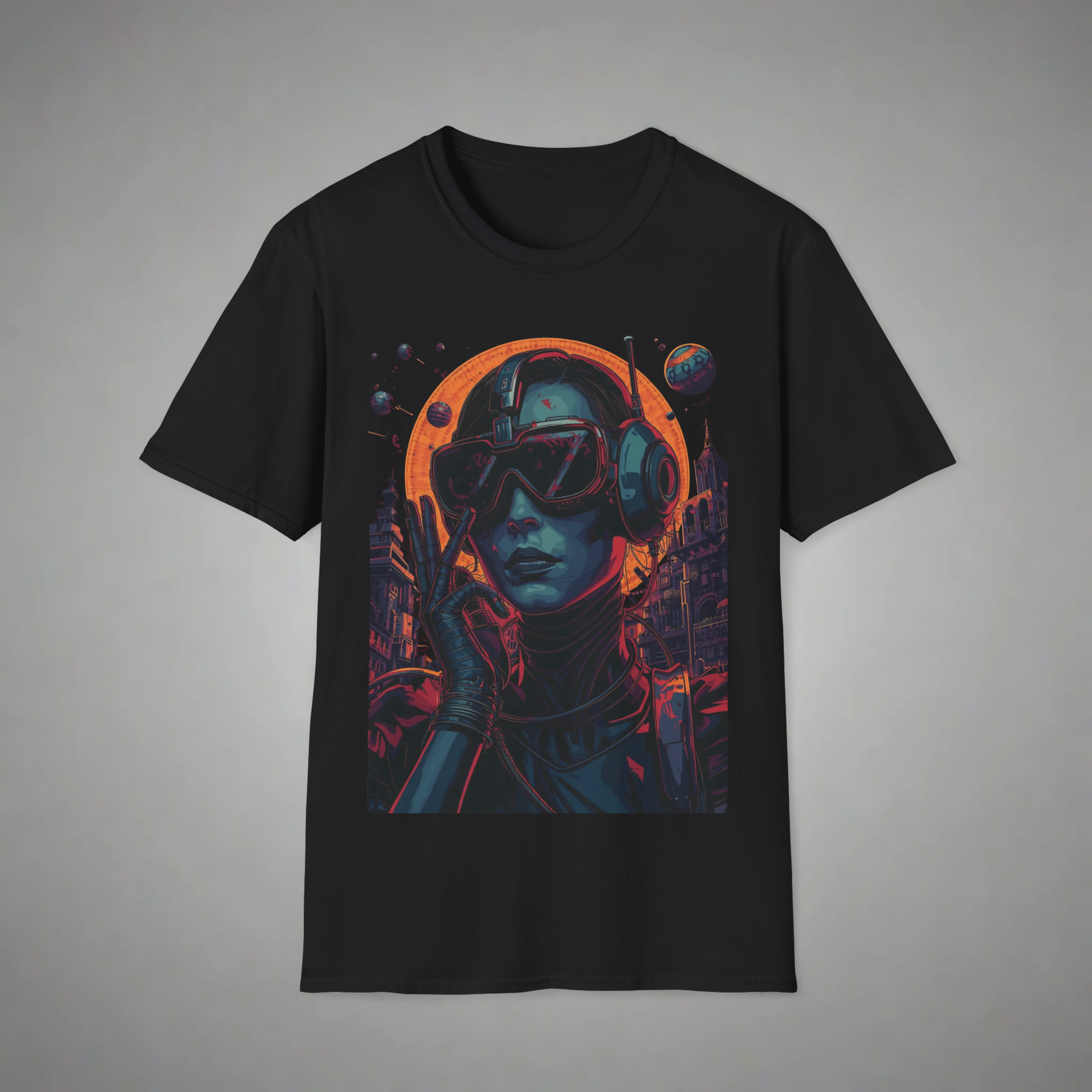 Synthwave City Drive T-Shirt